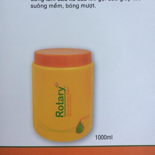 Dầu hấp ủ xả tóc Olive Rotary hủ vàng 1000ml