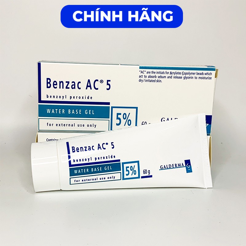 Benzac AC - Kem ngừa mụn Benzac AC Benzoyl Peroxide - Galderma