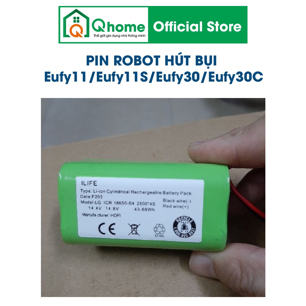 Pin robot hút bụi Eufy 11/ 11S/30/30C