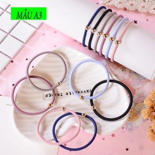 Dây cột tóc đủ kiểu cho mẹ và bé Hàng Quảng Châu
