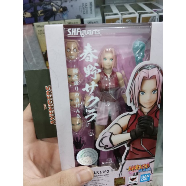 Mô hình Naruto Bandai SHF Sakura Haruno 2.0 có sẵn