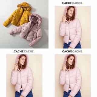 Áo phao xuất khẩu cache cache