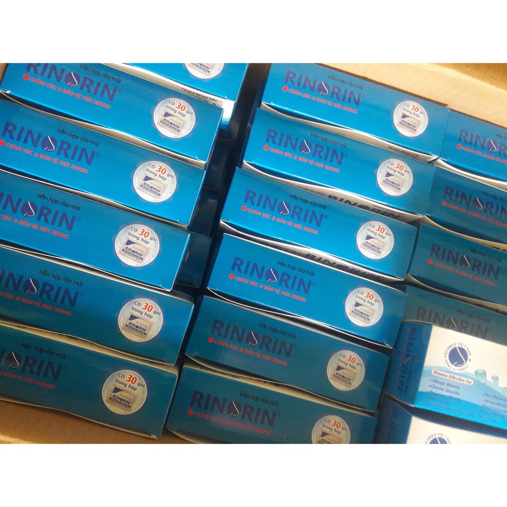Gói muối rửa RINORIN 30 GÓI | BigBuy360 - bigbuy360.vn