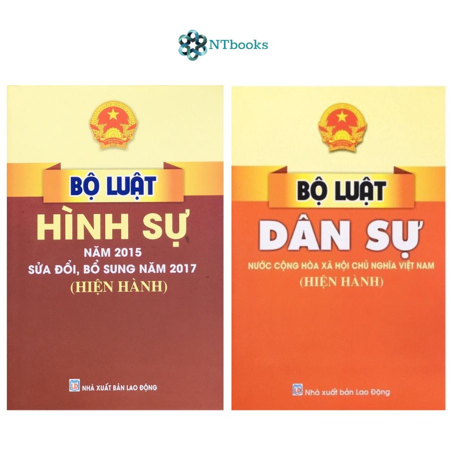 Sách Bộ luật Dân sự Nước Cộng hòa xã hội chủ nghĩa Việt Nam	+ Bộ luật Hình sự năm 2015
