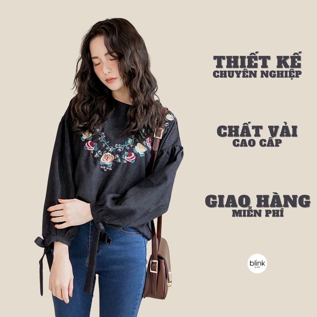 Áo Thêu Hoa  - Mẫu độc quyền không đụng hàng!