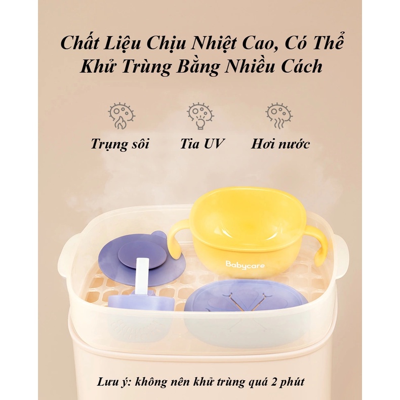 [TOP1] Chén ăn dặm cho bé 3in1 chống đồ chịu nhiệt an toàn