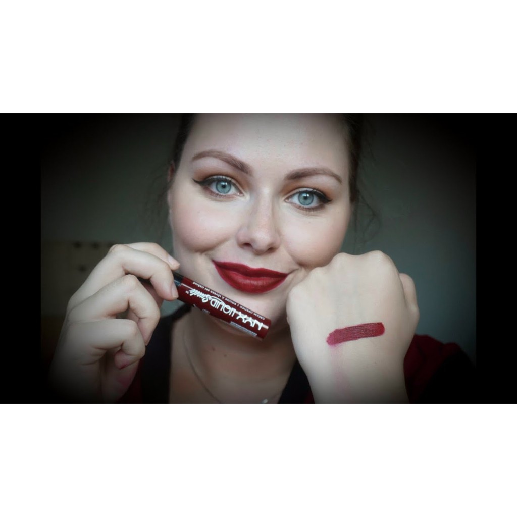 Son kem lì NYX Liquid Suede Cream Lipstick 03 Cherry Skies