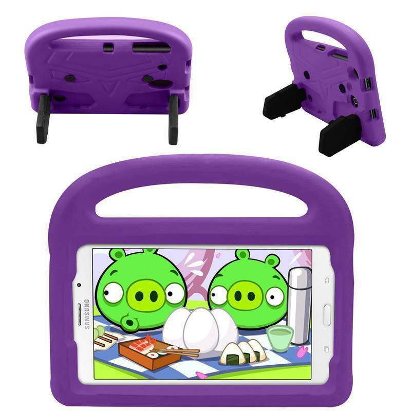 For Samsung Galaxy Tab A 8.0 2017 SM-T380 T385 SM-T387 (2018) Tablet Universal Kids Shockproof Handle Stand Cover Case