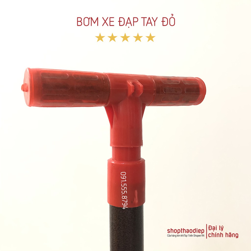 [GIÁ RẺ VÔ ĐỊCH] Bơm Xe Đạp Xe Máy, Bơm Tay Dài 60cm Giá Rẻ