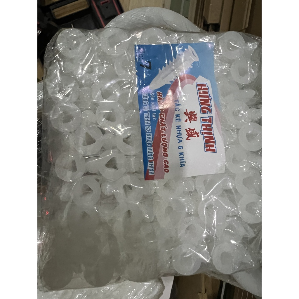 Tắc kê nhựa, tắc kê nở cỡ 7- hàng loại 1 Hưng Thịnh