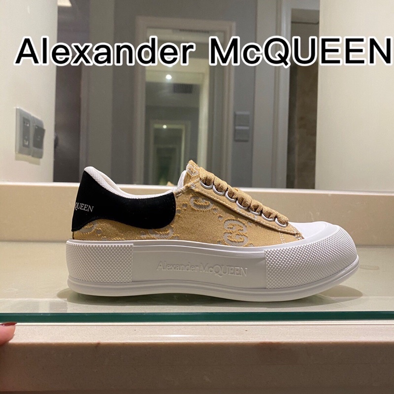 Giày thể thao sneaker cho nữ thương hiệu Alexander McQueen cao cấp