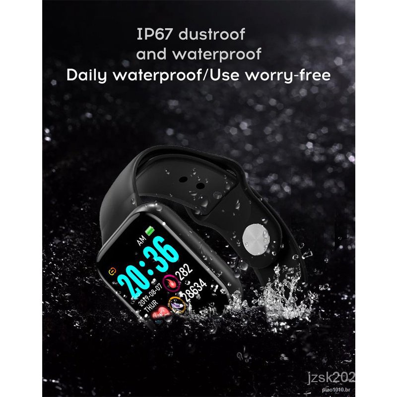 Đồng Hồ Thông Minh Y68 D20 Kết Nối Bluetooth Theo Dõi Sức Khỏe