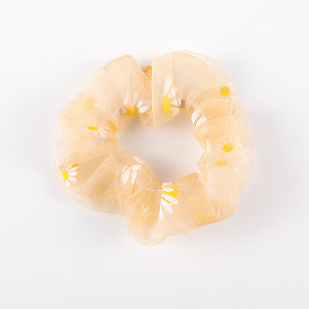 Cod In Stock New Dây Buộc Tóc Hình Hoa Cúc Xinh Xắn Dành Cho Nữ