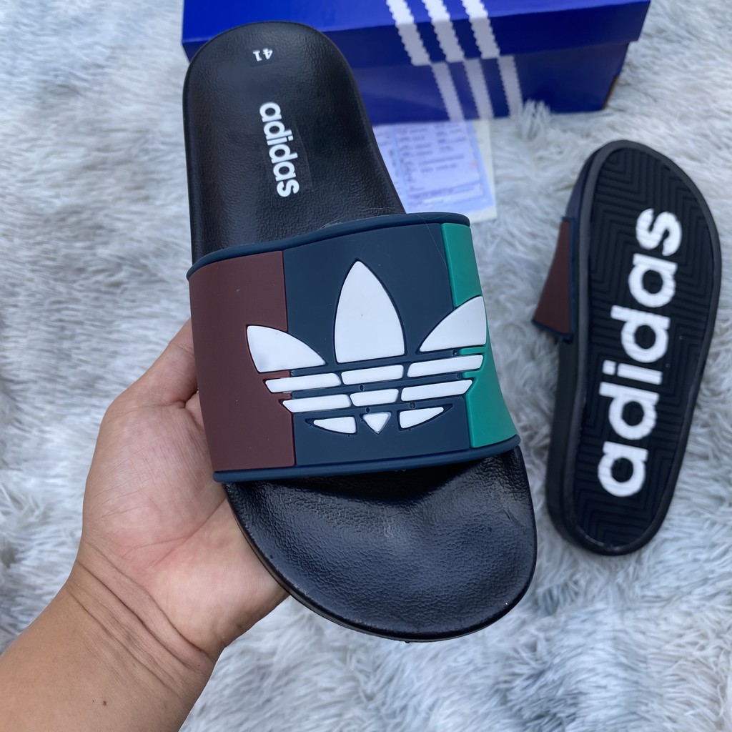 Dép ADIDAS 3 lá nam nữ (hàng đóng 2 lớp hộp, có thể dùng làm quà tặng)