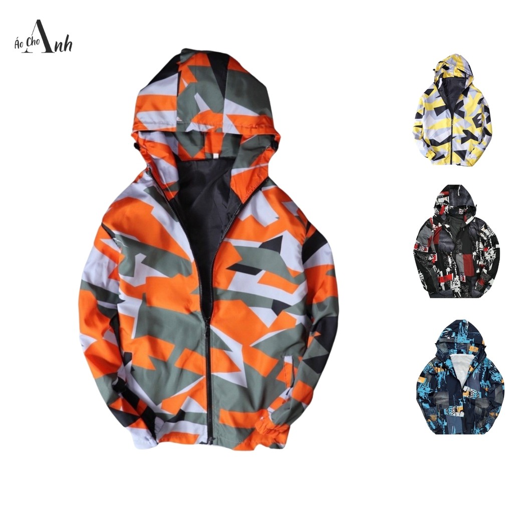 Áo khoác dù nam 3D unisex Form rộng cực HOT áo khoác chống nắng chống tia UV - AK018