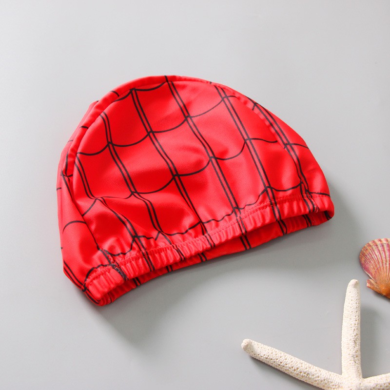 Bộ đồ bơi áo tay dài + Mũ bơi hình người sắt cho bé trai