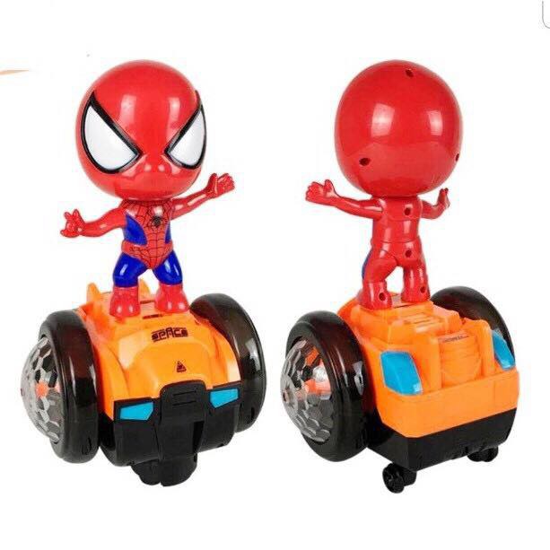 NGƯỜI NHỆN SPIDER MEN ĐI XE THĂNG BẰNG[ BÁN LẺ= BUÔN SỈ ]