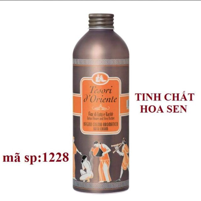 Sữa tắm xích Tesori D'Orientce hương hoa sen 500ml có vòi | BigBuy360 - bigbuy360.vn