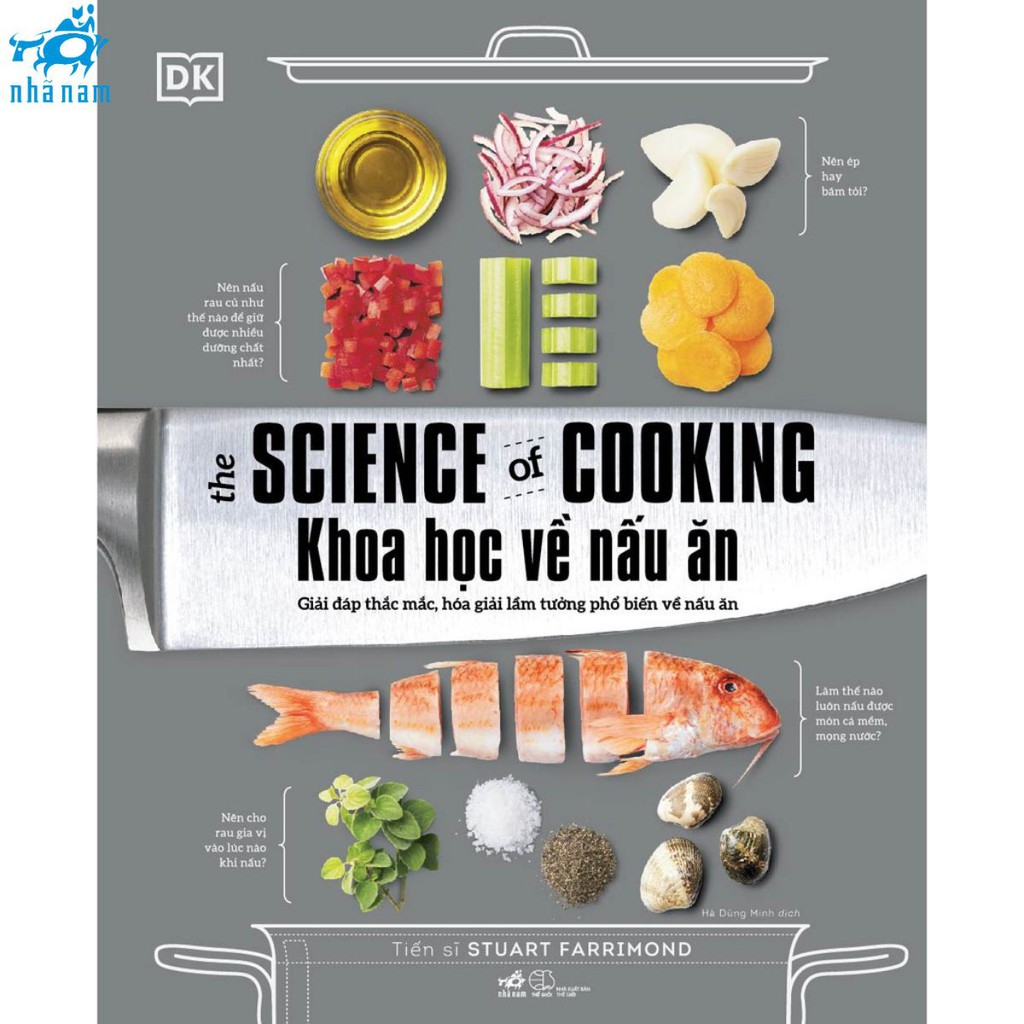 Sách - Khoa học về nấu ăn - The science of cooking (Bìa cứng)