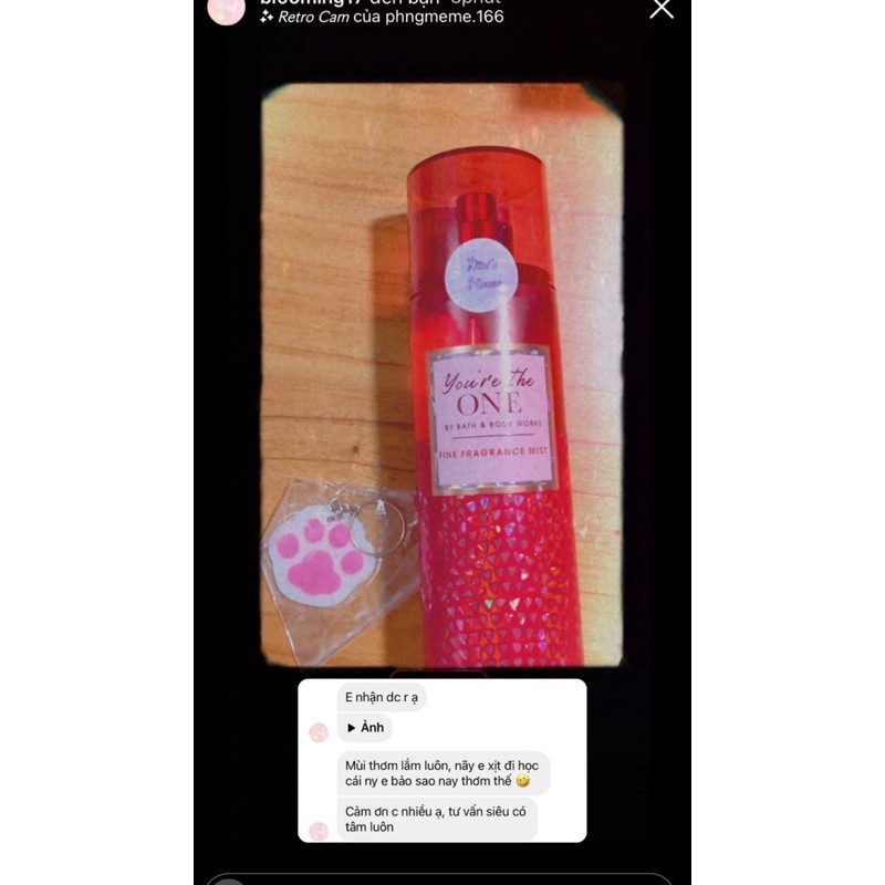 [MÙI SANG] Xịt thơm, Sữa tắm, Kem dưỡng, Nước hoa Bath and Body Works mùi You’re The One | BigBuy360 - bigbuy360.vn