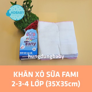 Khăn xô fany 2-3-4 lớp