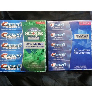 Kem Đánh Răng Crest 3D WHITE ADVANCE 170g