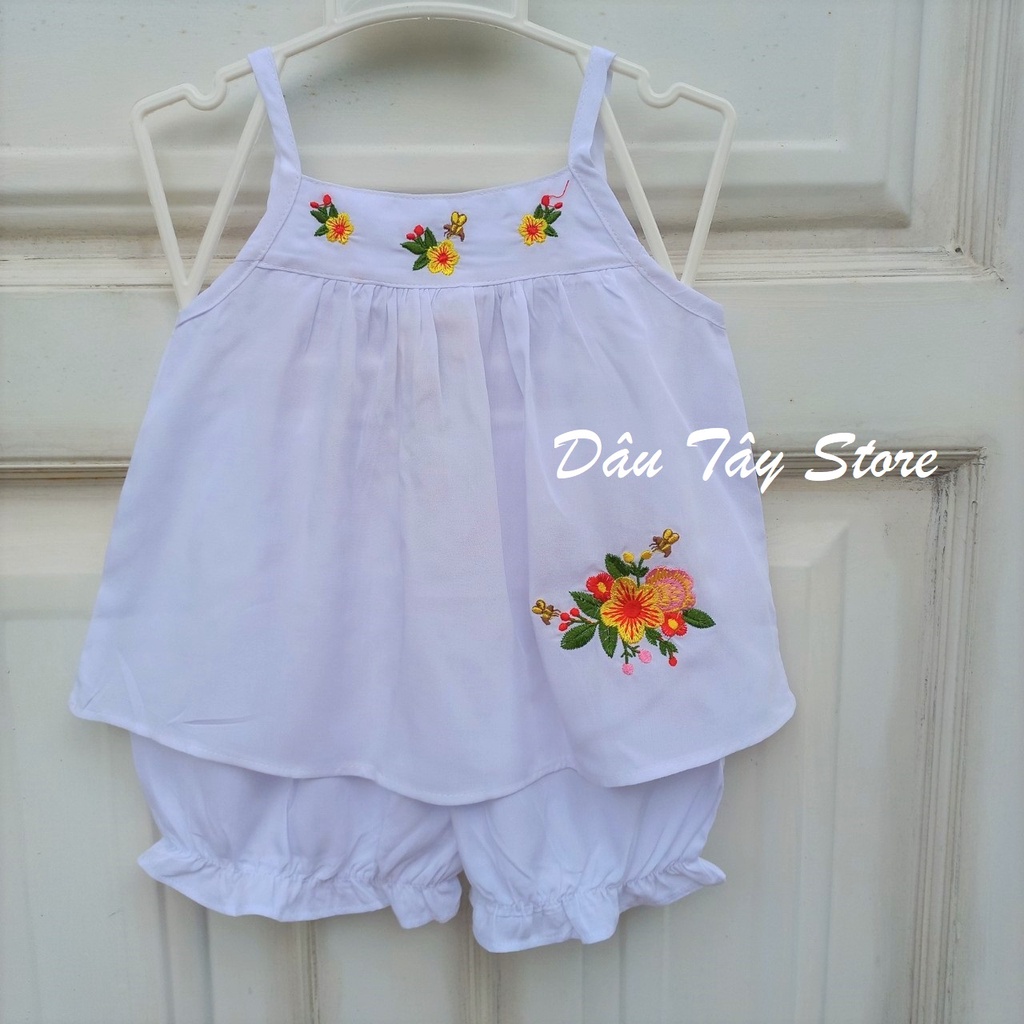 BỘ HAI DÂY TỪ 7 ĐẾN 20KG THƯƠNG HIỆU BẢO NGỌC, CHẤT VẢI TOLE LANH VIỆT THẮNG. PHÙ HỢP MẶC HÈ