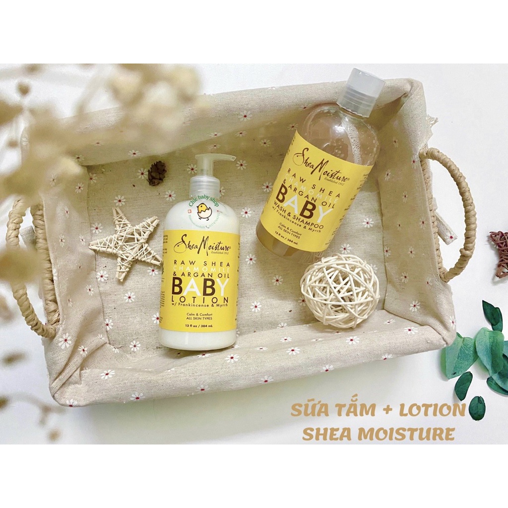 Sữa Tắm Gội Shea Moisture Baby Cho Bé 384ml