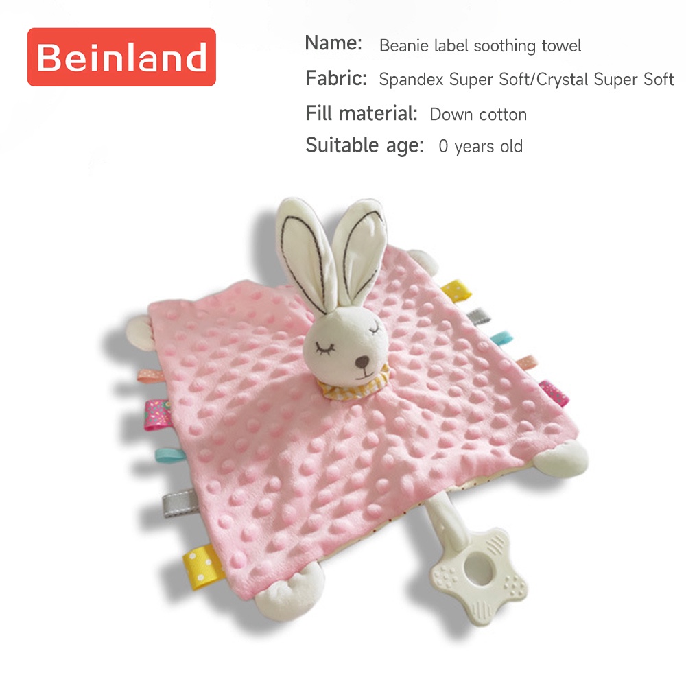 Khăn Lau Hình Búp Bê Hoạt Hình Mềm Mại Dễ Thương Cho Bé