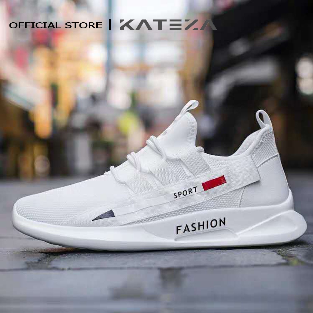 Giày thể thao sneaker nam cổ thấp chất vải thoáng khí phong cách trẻ trung, năng động - Kateza G56