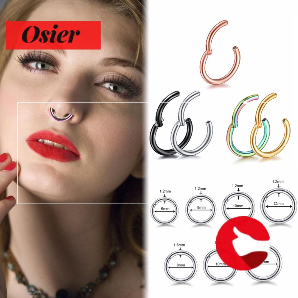 1 Khuyên Mũi Bằng Thép Titan Thời Trang Cá Tính