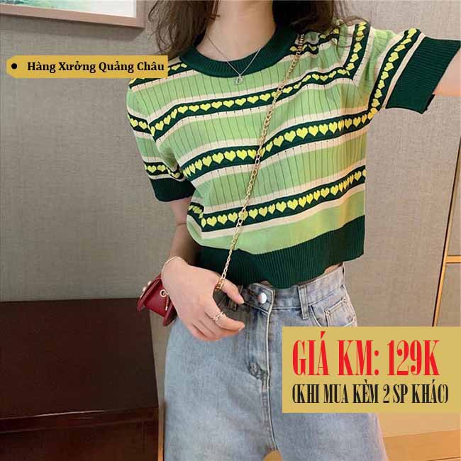 [SẴN] Áo croptop len nữ Ulzzang Quảng Châu ALC14 | BigBuy360 - bigbuy360.vn