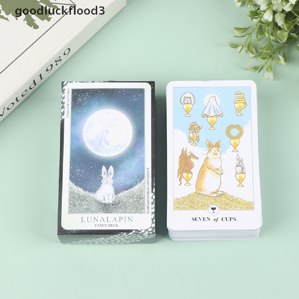 Bộ Bài Tarot 78 Lá Hình Thỏ Lunalapin