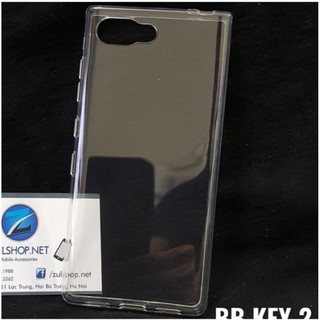 Ốp lưng dẻo Blackberry Key2 Silicon trong - (Hàng loại Tốt)