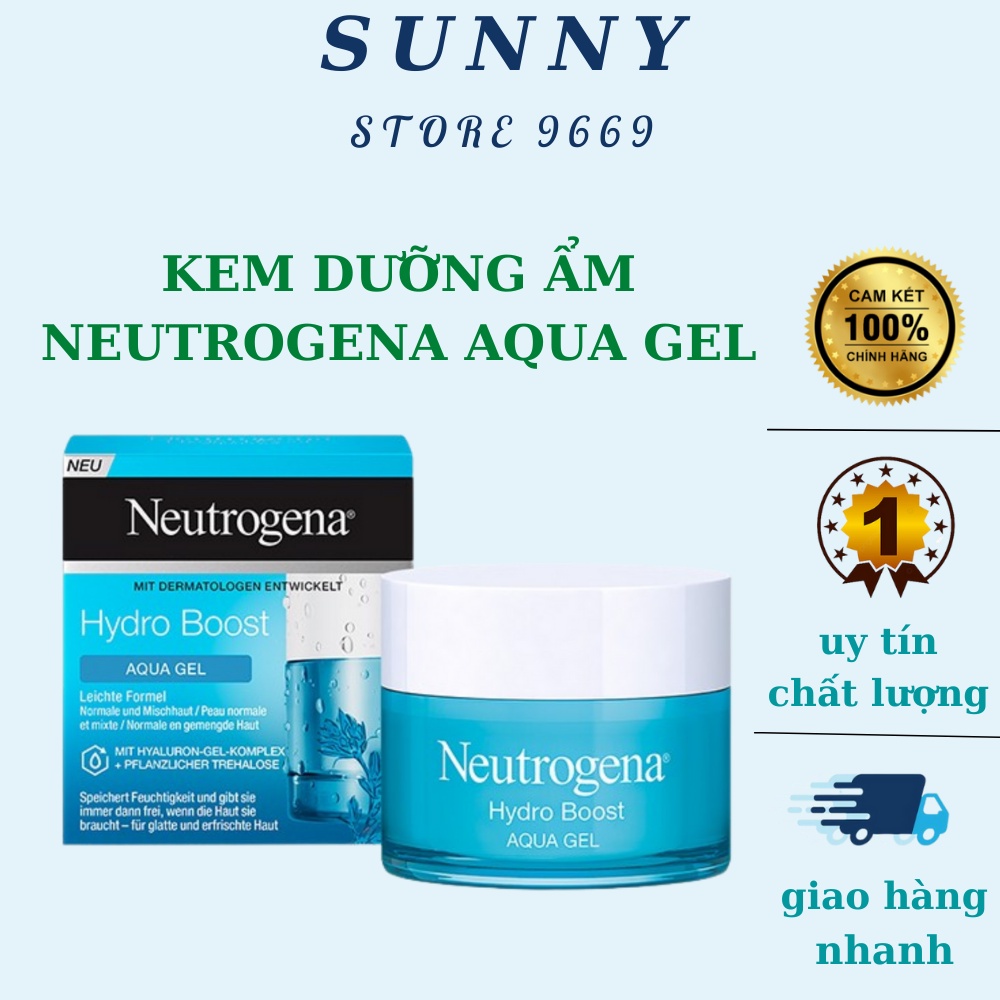 Kem dưỡng ẩm Neutrogena hydro boost aqua gel 50g chính hãng