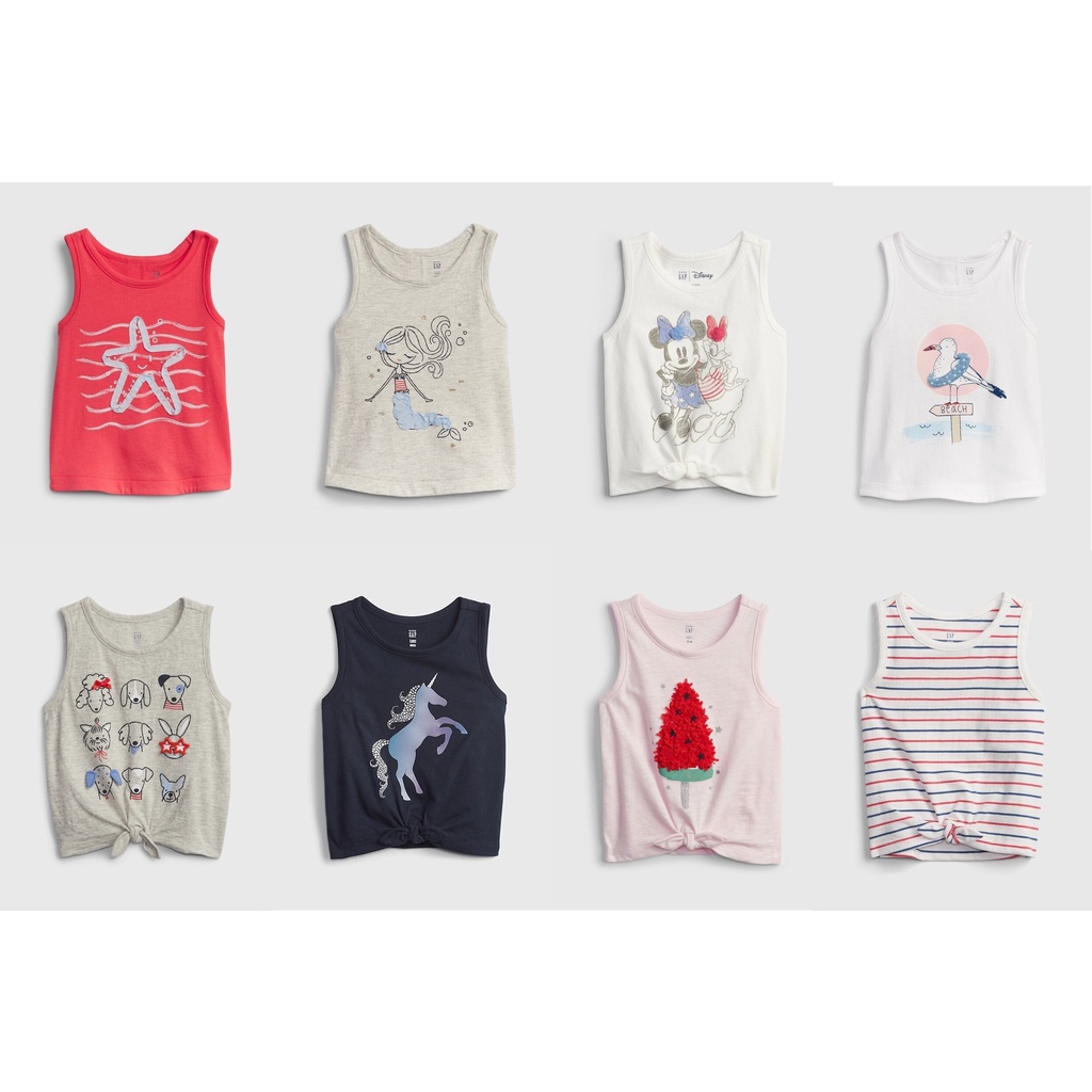 Áo thun sát nách bé gái BabyGap dư xịn