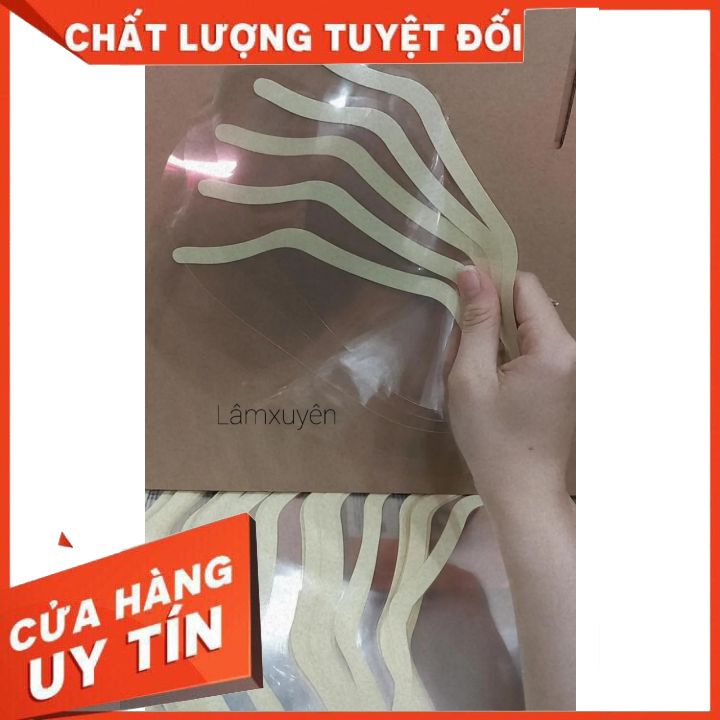 Dụng cụ bảo vệ mắt khi nhuộm tóc, che mắt và mặt khi vào hóa chất uốn duỗi nhuộm  FREESHIP  nhựa dẻo cao cấp bền đẹp