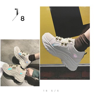 [FREE SHIP]Giầy thể thao độn đế phong cách hàn S03