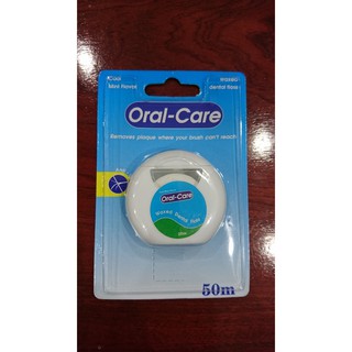 Chỉ Nha Khoa Oral care 50m mùi bạc hà thơm mát