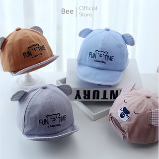 Mũ nón lưỡi trai hình gấu Happy Bear cho bé trai, bé gái từ 3-18 tháng tuổi