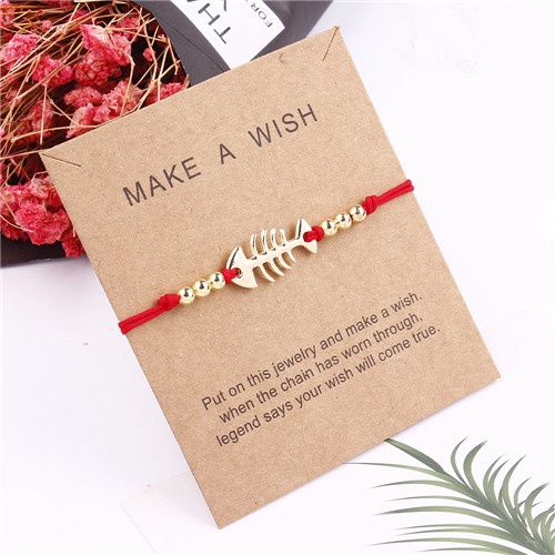 Vòng Đeo Tay Dây Bện Màu Đỏ Mang Lại May Mắn