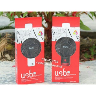 Quạt sạc pin mini cầm tay mickey