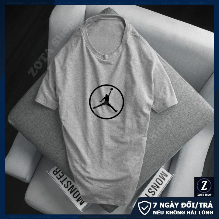 Áo thun nam ngắn tay không cổ kiểu dáng thể thao in vận động viên CZ20 | BigBuy360 - bigbuy360.vn