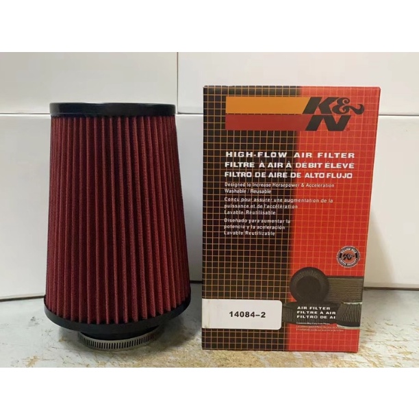 K&N Lọc gió độ bánh ú hàng K&N gắn được mọi loại xe sử dụng vĩnh viễn 76MM