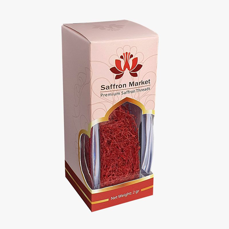 NHỤY HOA NGHỆ TÂY SAFFRON MARKET PREMIUM SAFFRON THREADS 2G CHÍNH HÃNG - 9779