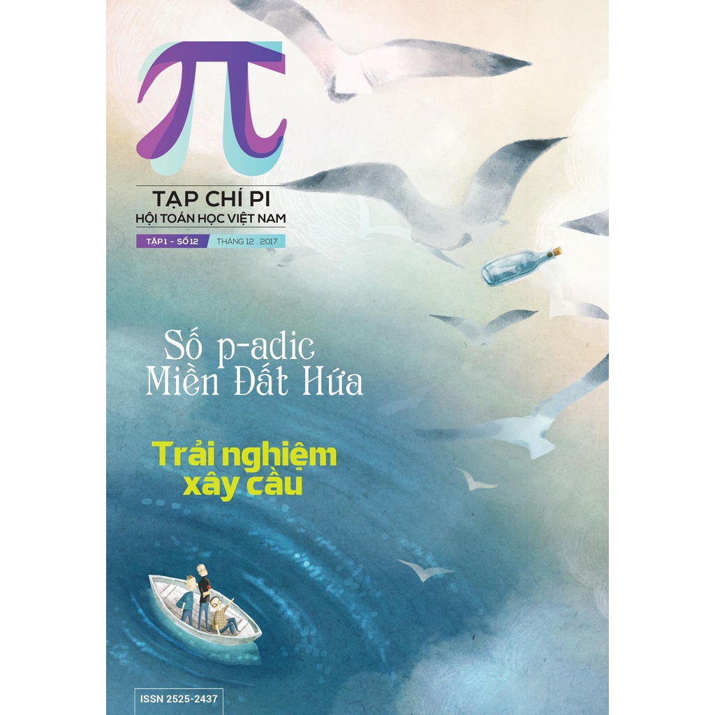 Tạp chí Pi - Hội Toán học Việt Nam/ Trọn bộ 12 số năm 2017