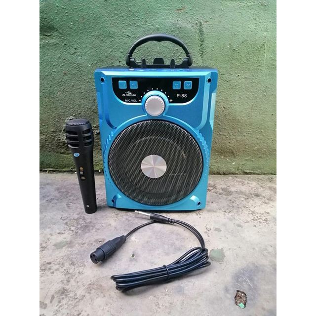 Loa karaoke P88 kiomic  chính hảng kèm micro có dây ( kiomic k69 , kiomic Q8, kiomic k89, kiomic k86, kiomic k85