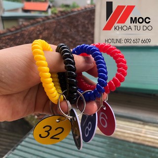 Móc khoá tủ đồ locker giá rẻ chịu nước đủ màu