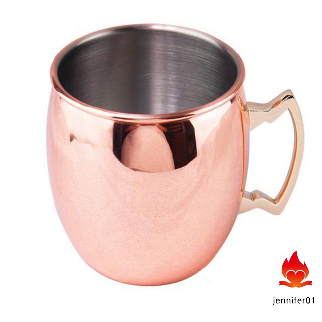 Solid Copper Moscow Mule Mugs, 18 Ounce Unlined Mug, Drinking Cup Perfect for Cocktails Iced tea and Beer | BigBuy360 - bigbuy360.vn