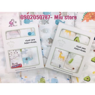 Combo 2 khăn aden sợi tre đa năng